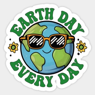 Earth Day Every day Sticker